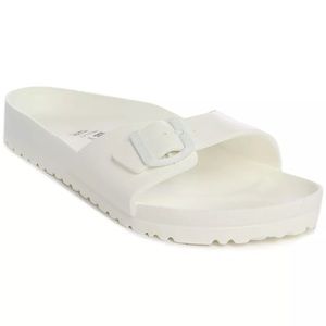 NEW 8 / 39 Birkenstock EVA White Slip On Sandal